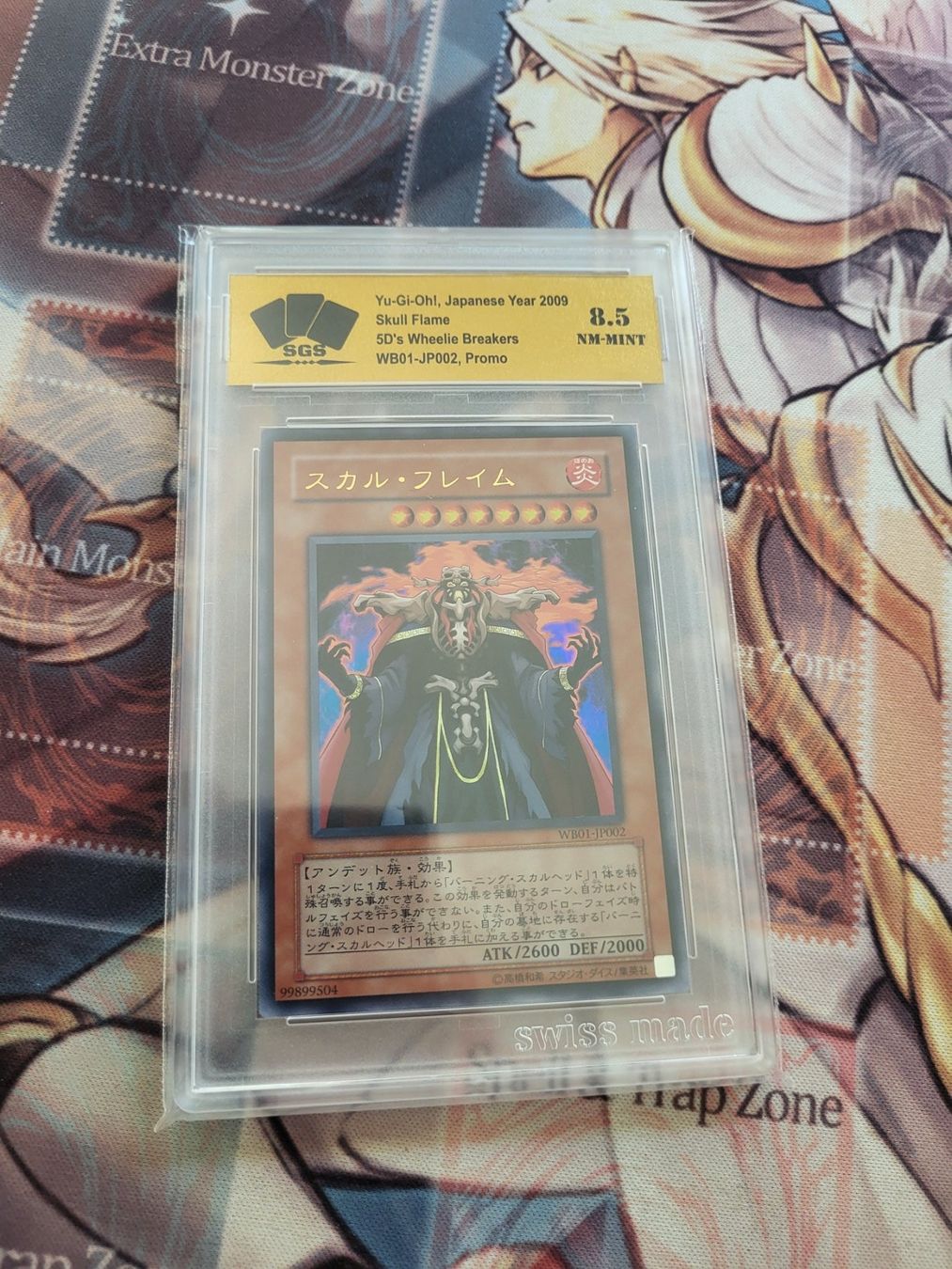 Yugioh Carte collezionabili: Skull Flame SGS 8.5 JP – Nuovo (secondo la descrizione) da Biel venduto da 1234n.w.1234