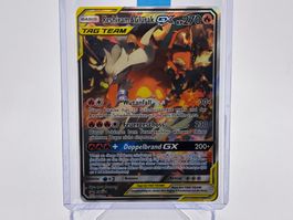 Sonne & Mond Promos - Reshiram & Glurak GX  (SM 201) - DE
