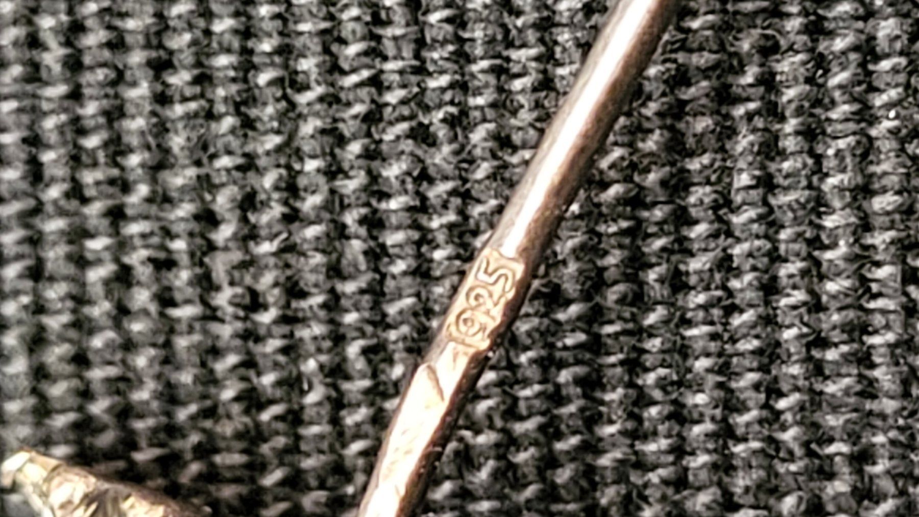 Broches & Aiguilles: Silber-Eidechsenbrosche mit Markasiten – D'occasion à Basel par spinne02 5