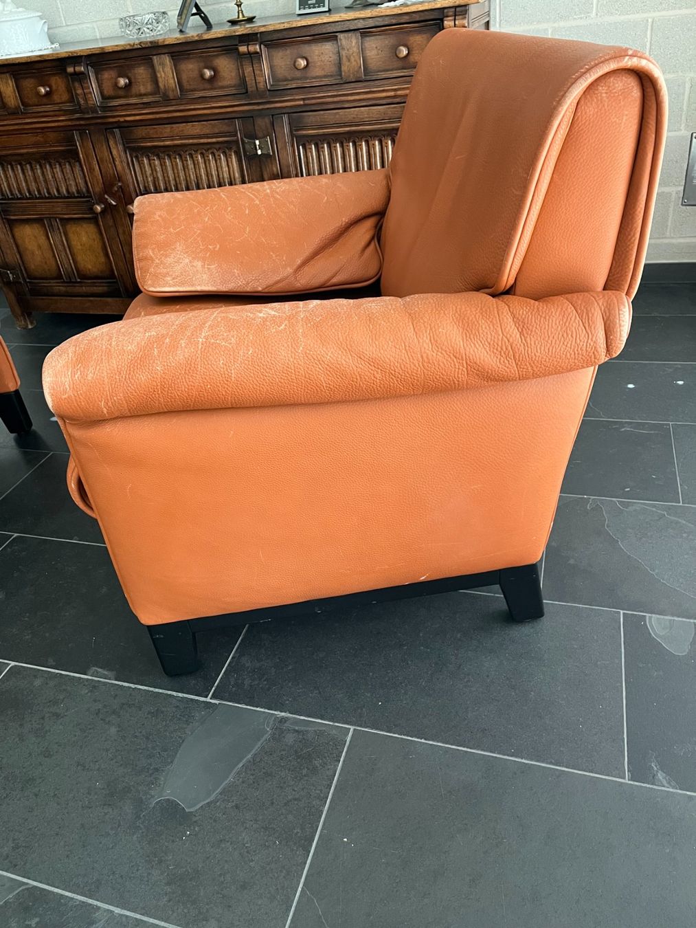 De Sede Sessel: De Sede Ledersessel mit Hocker – Gebraucht aus Holderbank SO von GeorgeU 4