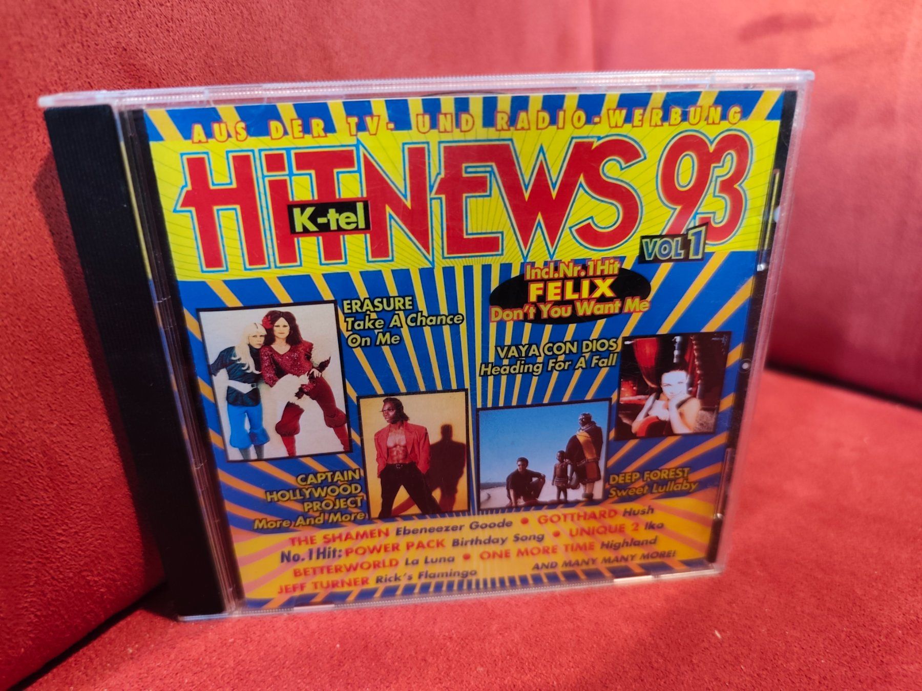 CD: Sampler Hit News 93 Vol. 1 – Usato da Zofingen venduto da noise123