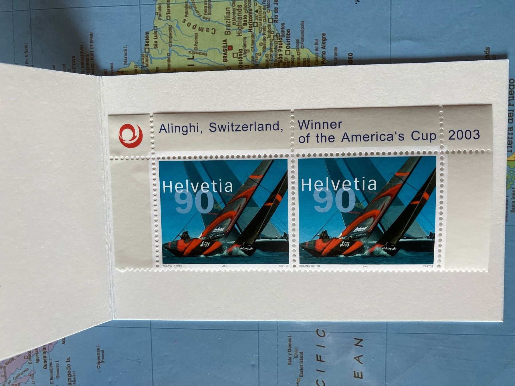 Alle Briefmarken: 2003 Alinghi – Neu (gemäss Beschreibung) aus Cunter von Bicasi58 1