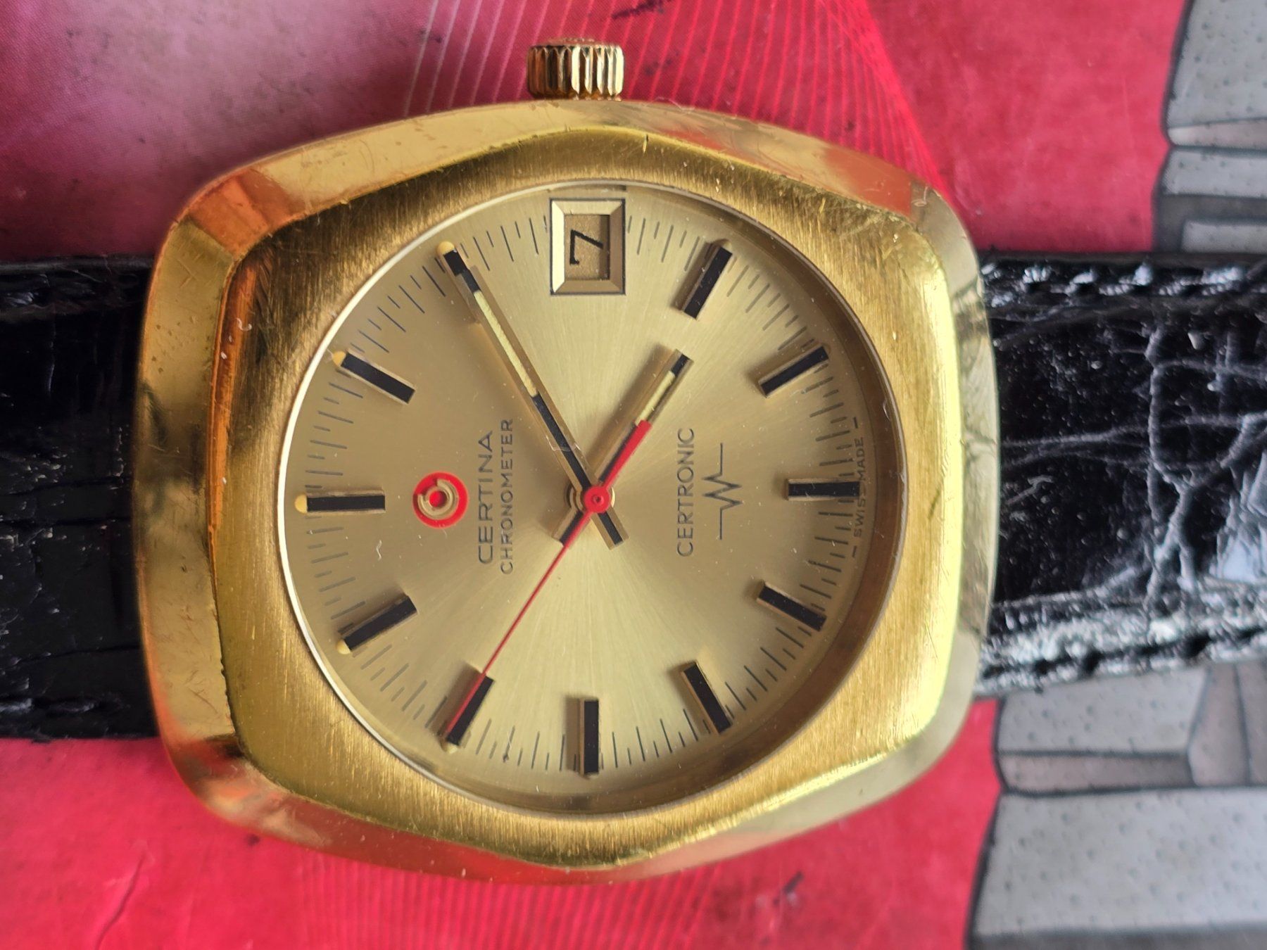 Certina Orologi: 28 Certina Certronic Chronometer Traumhaft Jumbo – Usato da Muri AG venduto da Corredor 2