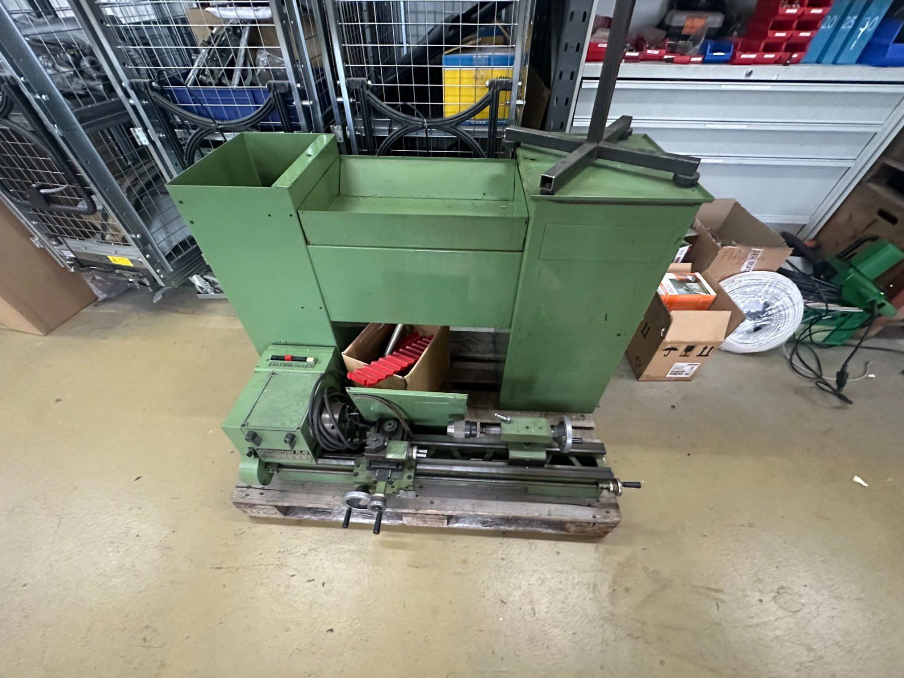 Emco Tutte le macchine: EMCO Emcomat 8.6 Drehmaschine – Usato da Höri venduto da Sportec_AG 2