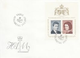 1967 Vermählung des Erbprinzen Hans Adam +Marie Aglae Kinsky