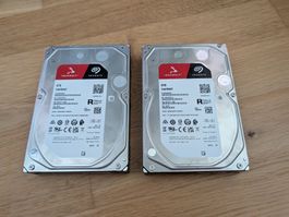 2x 8TB Seagate IronWolf NAS Festplatte (3.5", SATA)
