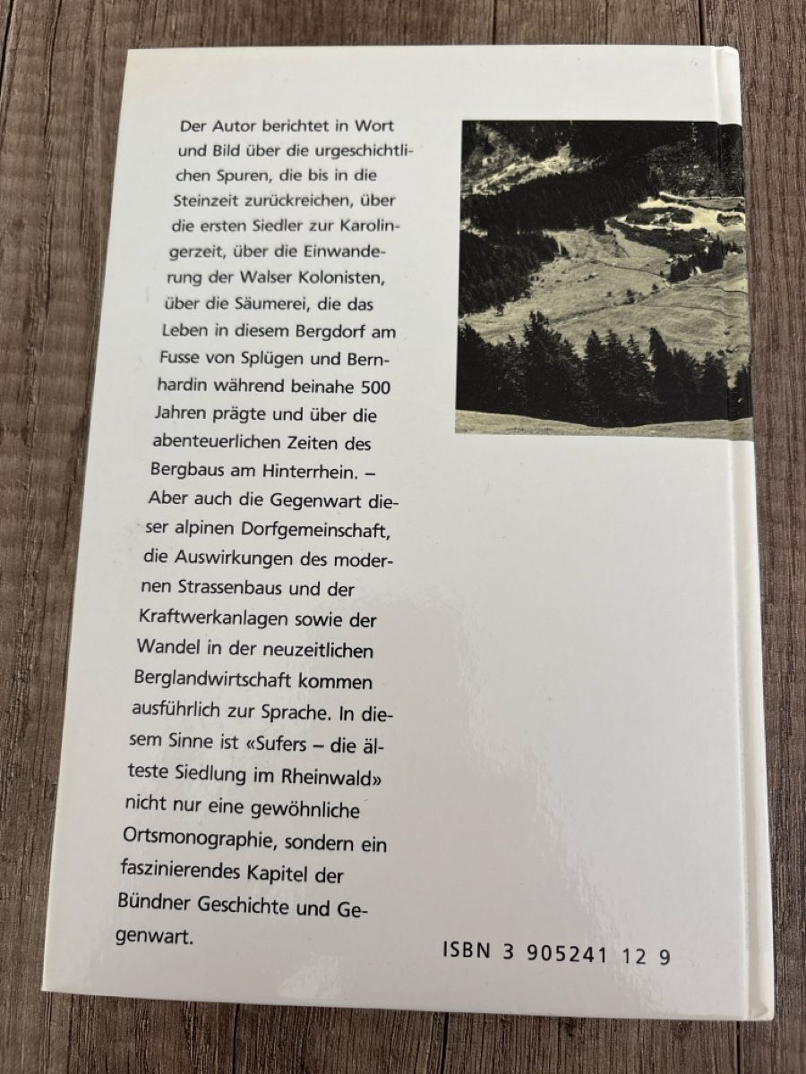 Libri: SUFERS, DAS ÄLTESTE DORF IM RHEINWALD – Nuovo (secondo la descrizione) da Schaffhausen venduto da Reporter 1
