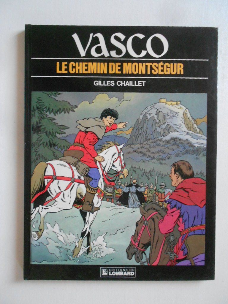 Fumetti: VASCO  -  LE CHEMIN DE MONTSEGUR – Usato da Bex venduto da Giorgiob