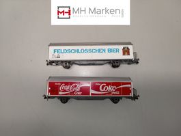 Roco 4340A+C Schiebewandwagen Hbis SBB CFF FFS DC H0 in OVP
