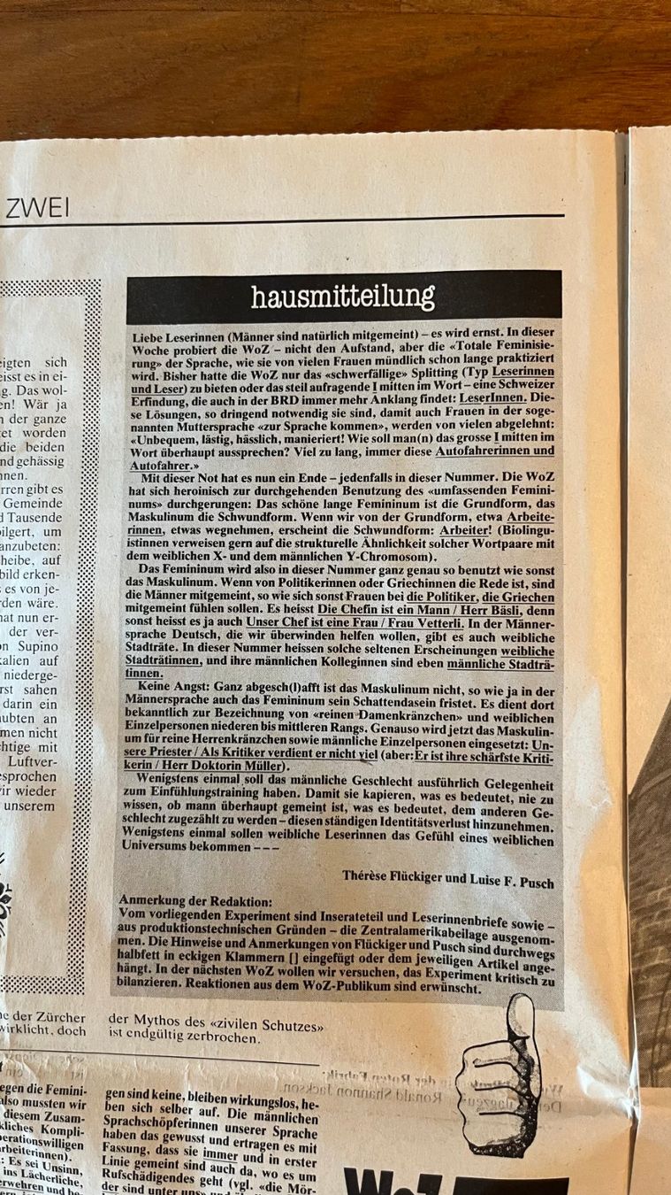 Riviste & Magazine: WoZ vom 11. Sept. 1987 – Usato da Aarau venduto da bk55 2