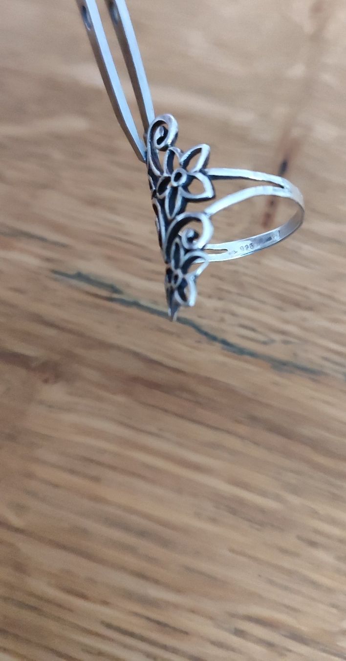 Christ Bagues: Silber Blumen Ring 925 – D'occasion à Chur par djovanna 1