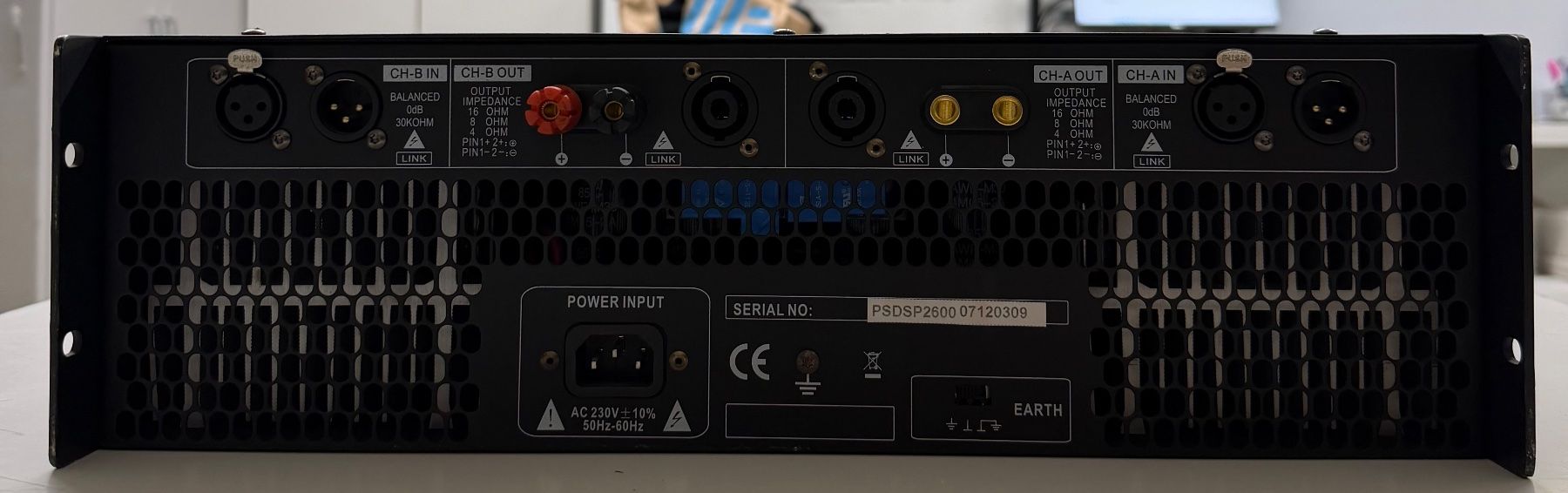 Amplificatori: Amplificatore professionale Pecker Sound PSDSP2600 con DSP – Usato da Riazzino venduto da ste_p59z 1