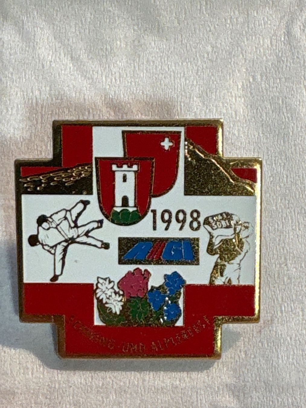 Placchette & Badge: Schwing- und Aelplerfest Rigi 1998 – Usato da Ibach venduto da lisch3