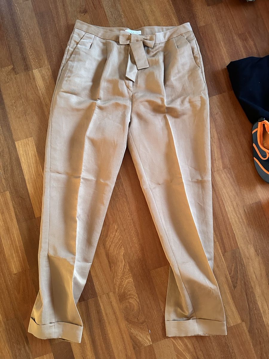 Sandro Pantaloni: Sandro Hose mit Schleife, Gr.40 – Nuovo (secondo la descrizione) da Uster venduto da staernli4 1