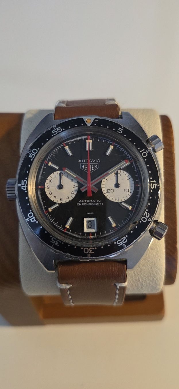 Tag Heuer Uhren: Vintage Heuer Autavia 1163 – Gebraucht aus Savigny von mcwilliams 5