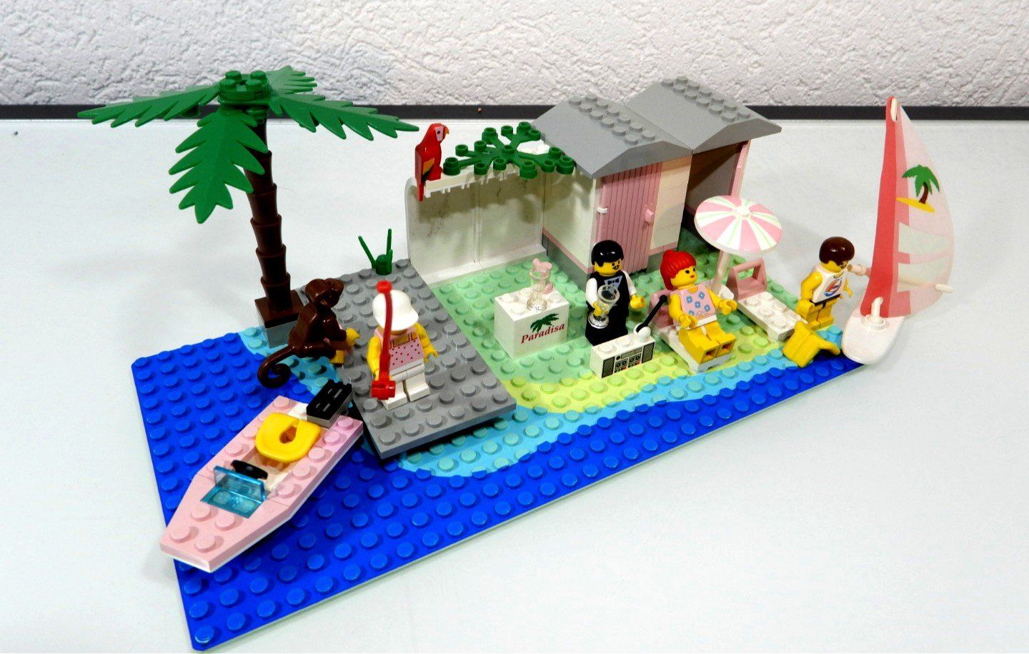 Lego Baukästen: LEGO PARADISA 6410 CABANA BEACH – Gebraucht aus Turbenthal von  8