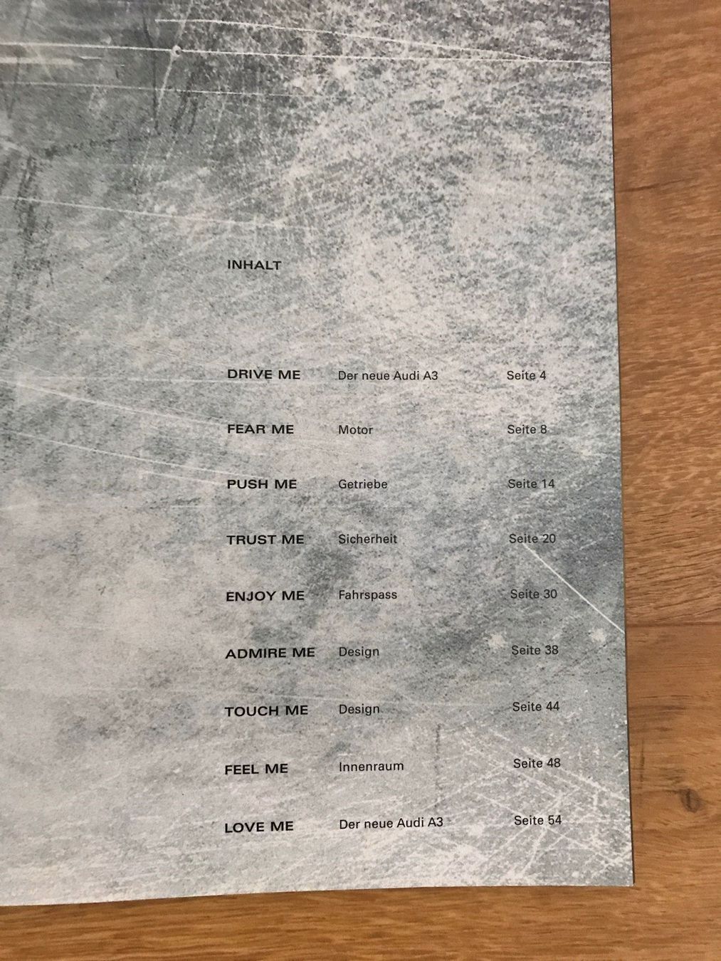 Audi Documenti: Audi A3 Jg. 2003 Material 120 Seiten – Nuovo (secondo la descrizione) da Freienstein venduto da Golfbueb 1