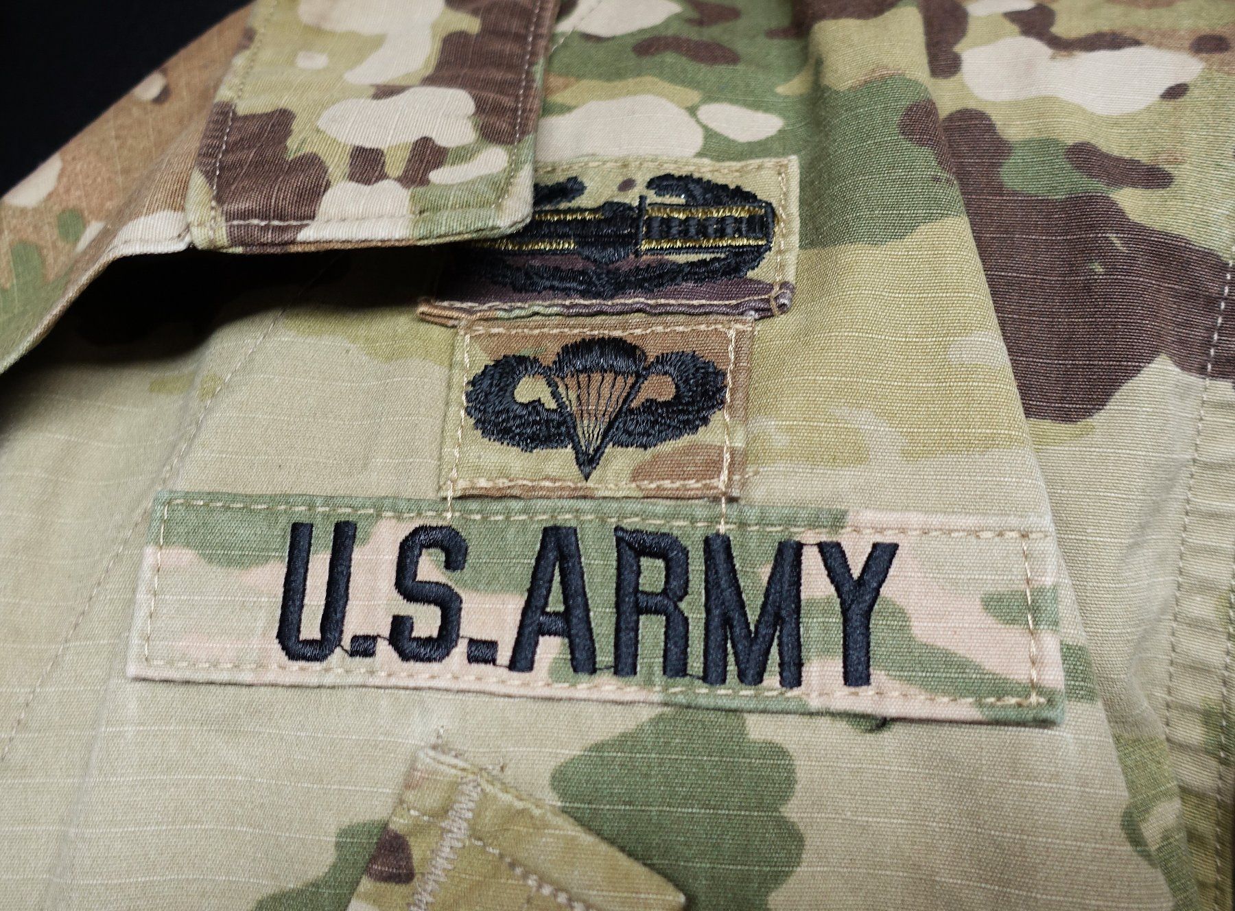 Uniformi: US Army OPC Multicam Camo Tarn Shirt Drill Sergeant Weaver – Usato da Kappelen venduto da Marmoe 5