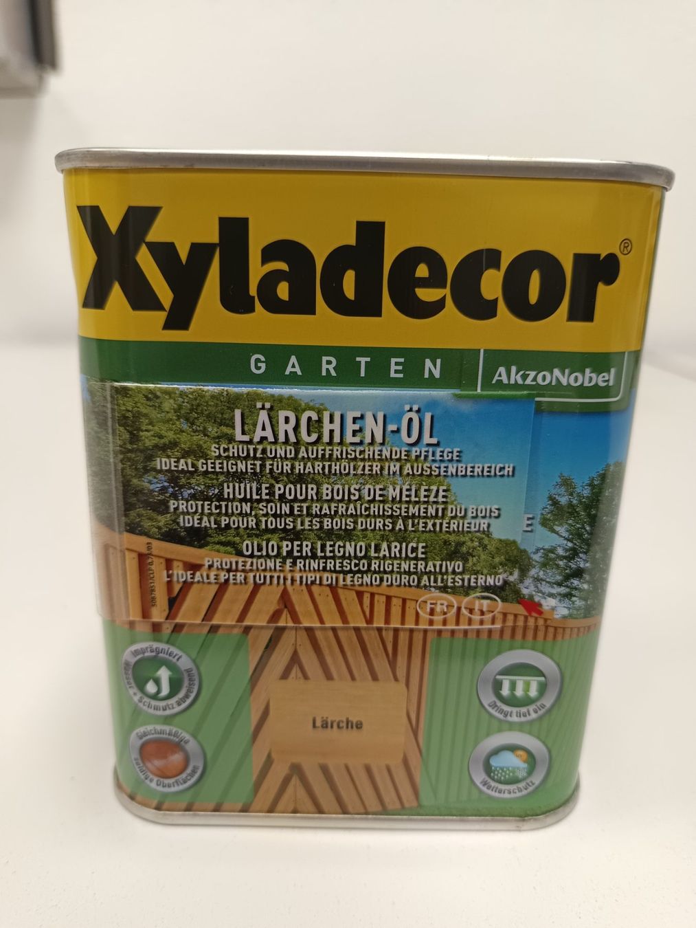 Farben: 4.5L Lärchen-Öl Xyladecor – Neu und originalverpackt aus Rüthi (Rheintal) von Balty 1