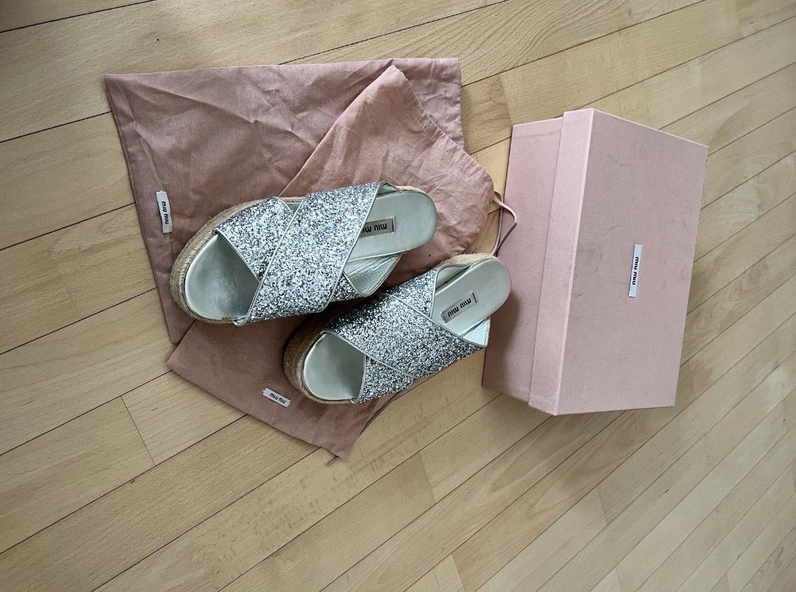 Miu Miu Scarpe da donna: Miu Miu Sandalen Gr. 38 – Usato da Zürich venduto da tiz_jcj7
