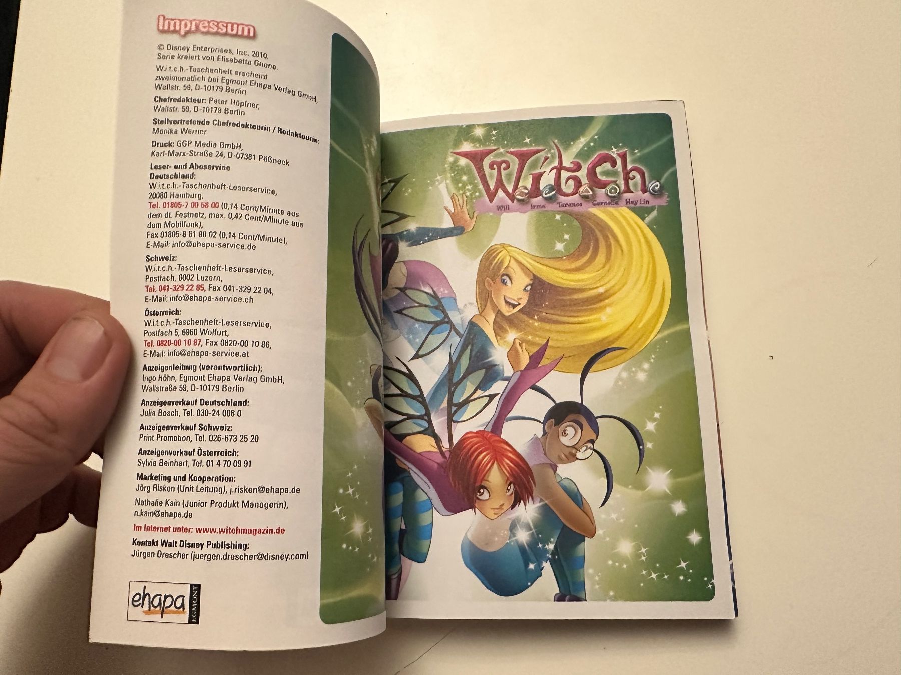 Comics: W.i.t.c.h. Sonderheft Band 23 - Witch – Gebraucht aus Münsingen von Ganjam 3