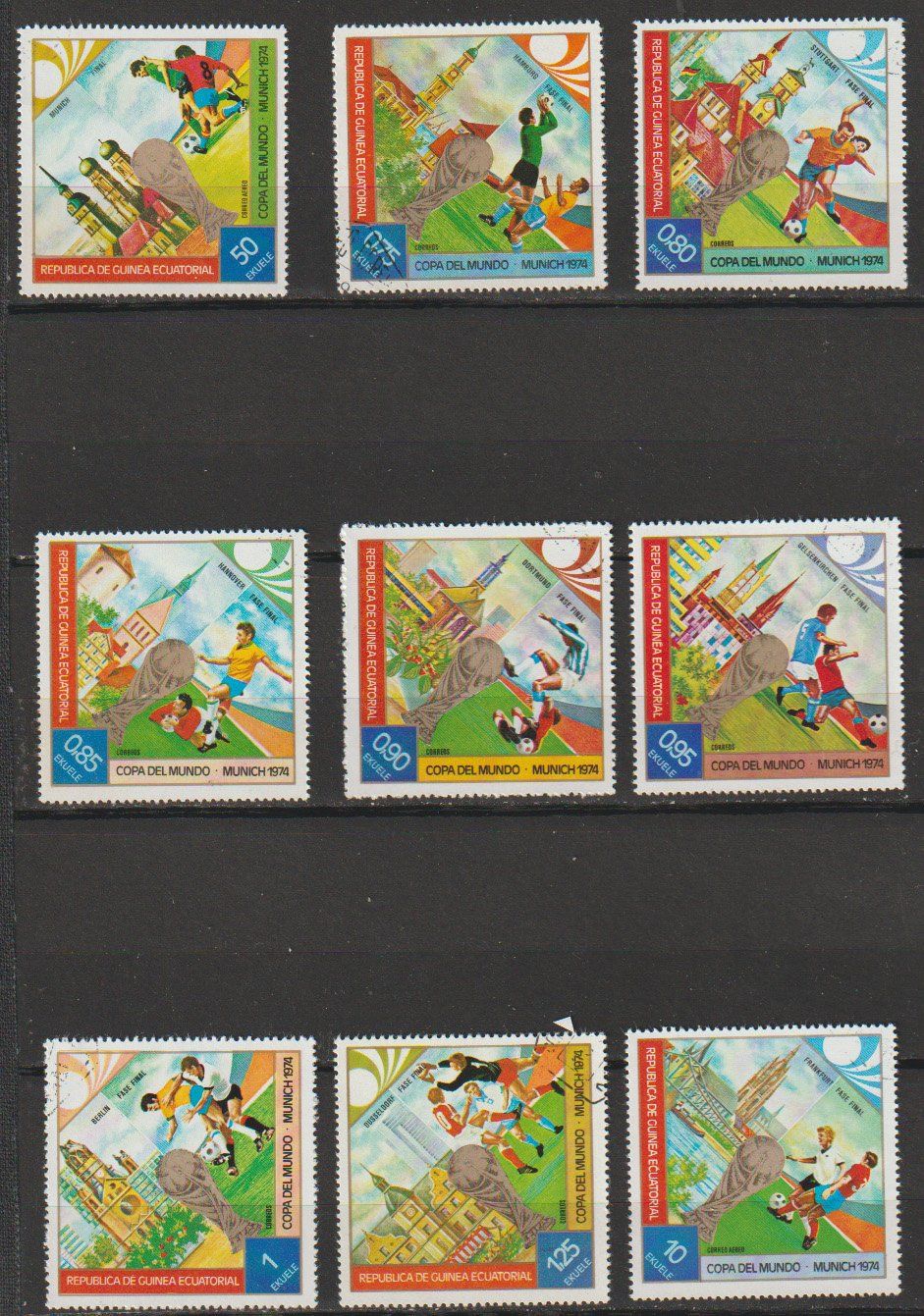 Tutti i francobolli: Timbres Coupe du Monde Munich 74 – Usato da Crans-Montana venduto da kira56 1