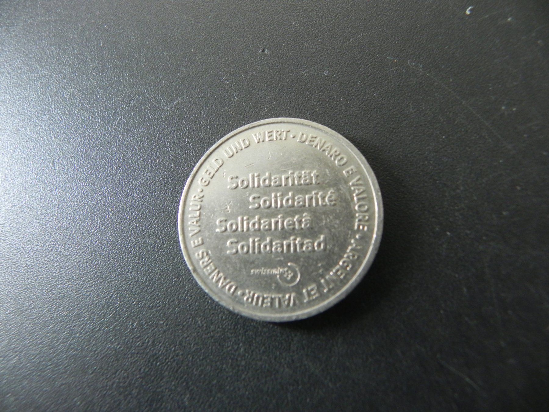 Médailles: Jeton Schweizer Landi 1 Solidar 2002 – D'occasion à Biel/Bienne par Gogolozi 1