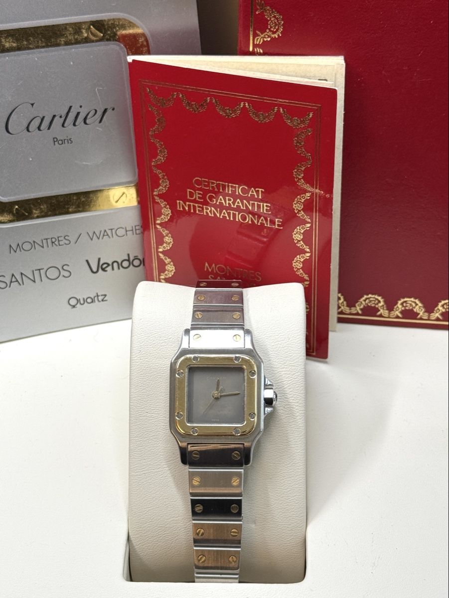 Cartier Orologi: Cartier Ladys Santos Ghost Dial – Usato da Zürich venduto da watchdealer-24