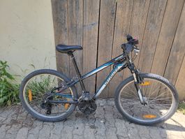 Specialized Hotrock Fahrrad Schwarz Blau 24 Zoll