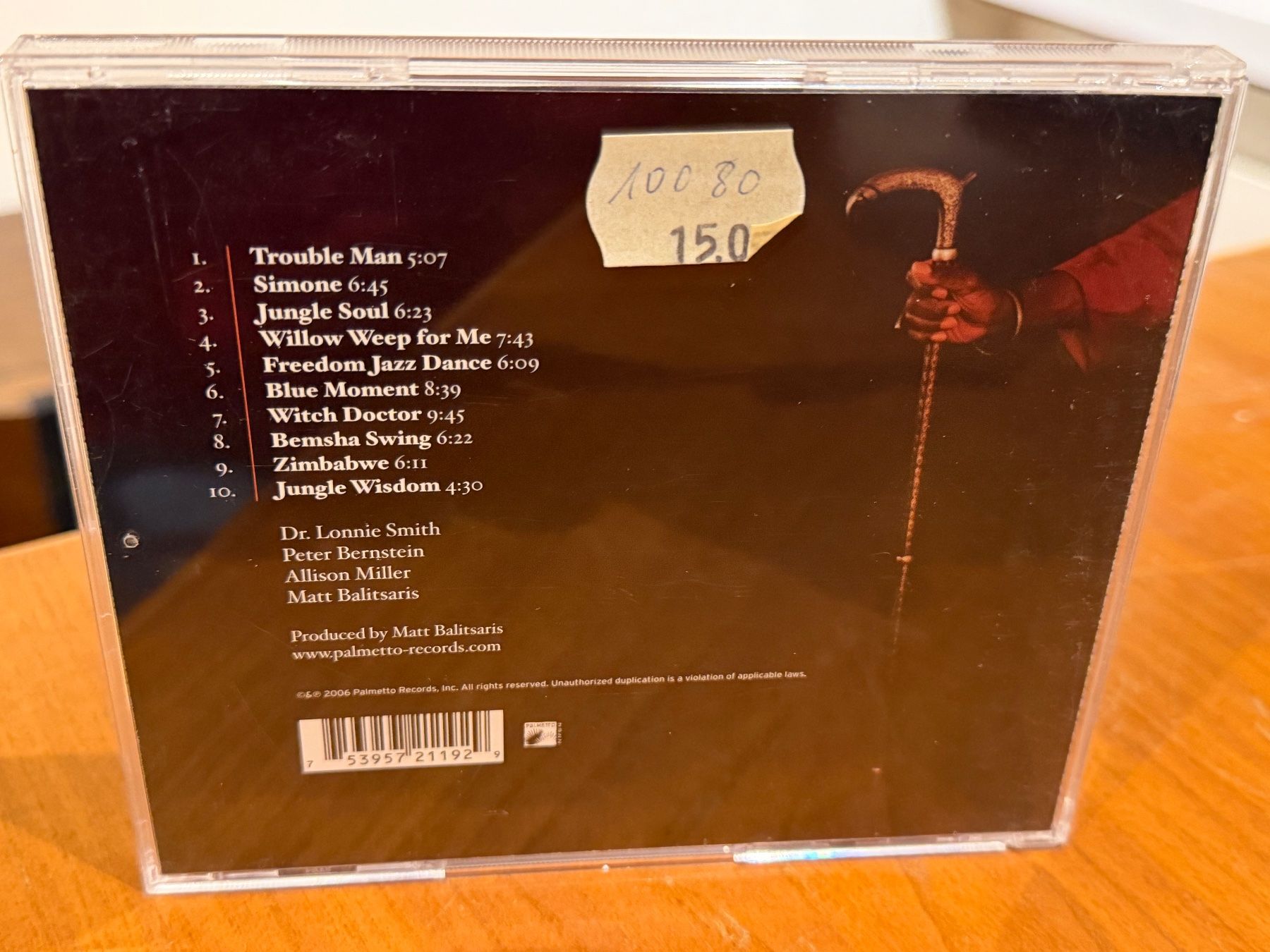CDs: Dr. Lonnie Smith - Jungle Soul - KA02AS – Neu (gemäss Beschreibung) aus Küsnacht ZH von JazzRecords 1