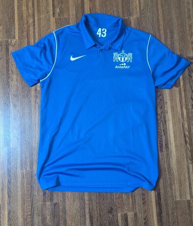 FCZ Polo Shirt Grösse L Sommer 23-24 Blau