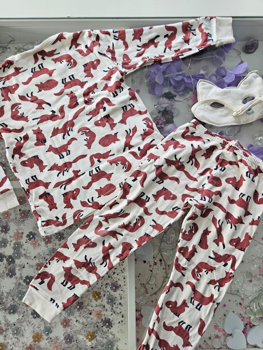 Petit Bateau Pyjamas & Ähnliches: Petit Bateau Fuchs Pyjama mit Maske – Gebraucht aus Unterägeri von Sleepbear 4