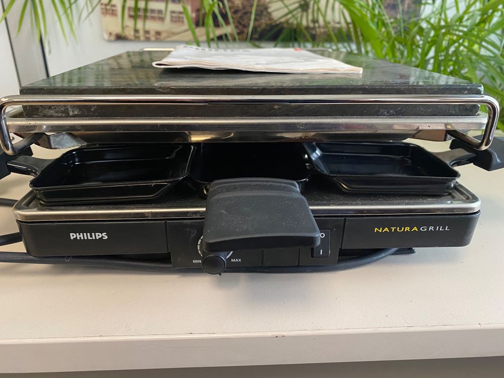 Philips Naturagrill HD 4395 Tischgrill Raclette (Gebraucht) in Brügg BE ...