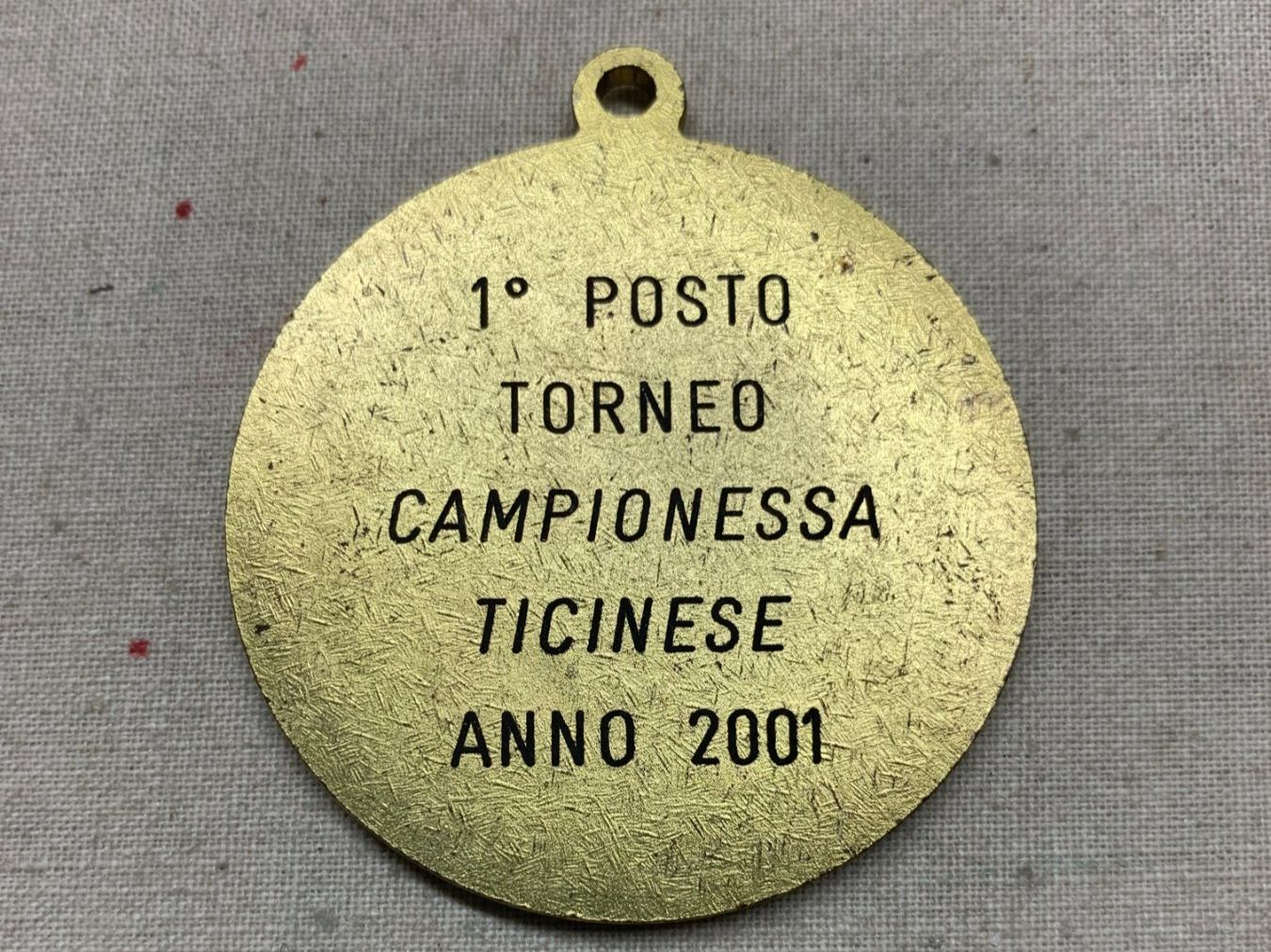 Medaglie: Ticino - torneo "Campionessa" - 2001. – Usato da Sorengo venduto da 74in 1