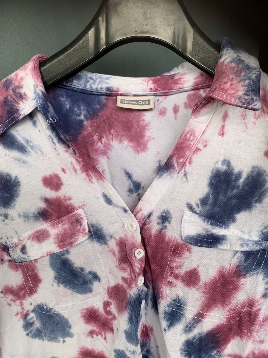 Camicette: Street One Bluse Batik, Grösse 38, Uster – Usato da Uster venduto da Flummi 2