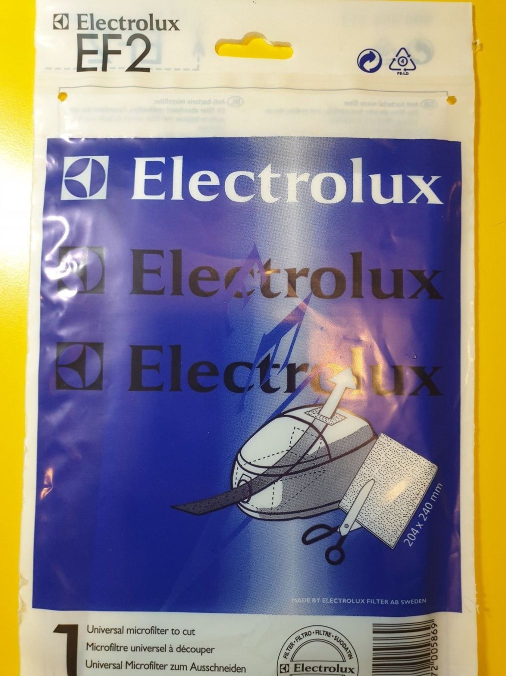 Staubsauger & Zubehör: Universal microfilter to cut – Neu und originalverpackt aus Bättwil von nomis112
