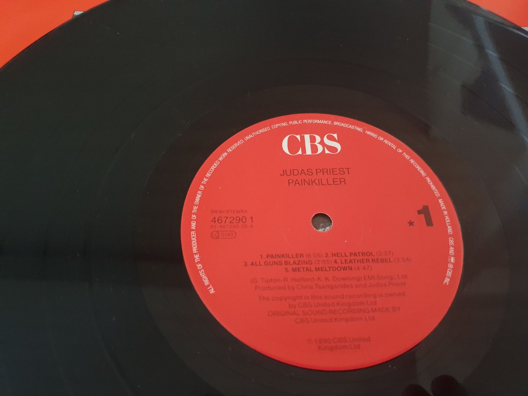 Dischi in vinile: Judas Priest - Painkiller - LP 1990 – Usato da Auenstein venduto da Trilos 4