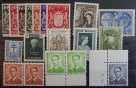 Belgien Lot mit alten Werten VIII