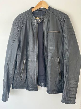 Leder Jacke Navyboot