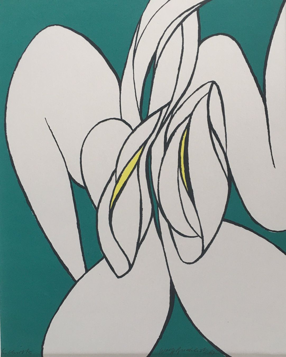 Grafica & Litografie: Wolff Buchholz   "Figürliche Komposition"   Farblithographie – Usato da Nennigkofen venduto da juhit 4