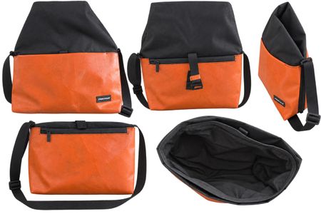 FREITAG F14 DEXTER Messenger Bag – Orange/Schwarz