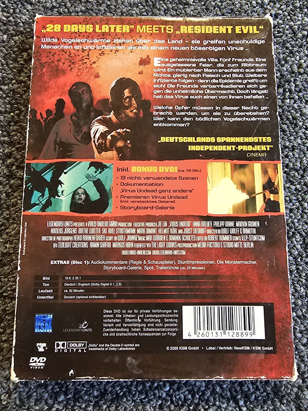 Virus Undead - 2-Disc Special Edition Horrorfilm (17744) (Gebraucht) in ...