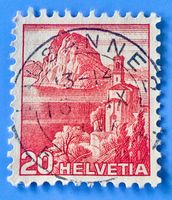 Nr.215 Landschaftsbilder Stempel  Lausanne