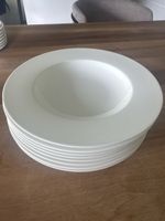 Villeroy & Boch – 8 Suppenschalen Ø ca. 24,5 cm – Weiss