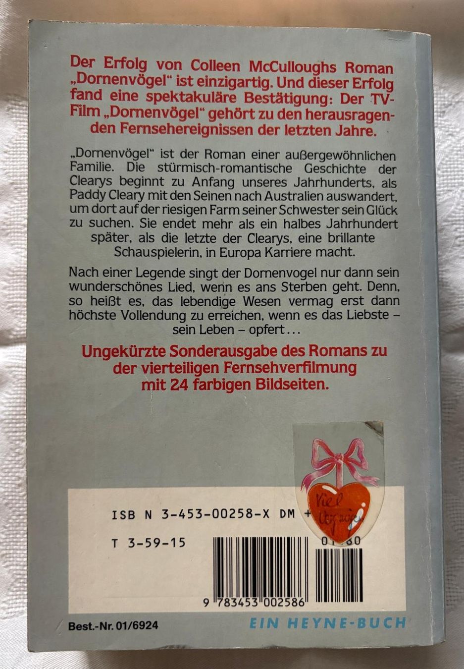 Libri: Dornenvögel - Collen McCullough – Usato da Interlaken venduto da Poeschtli 1