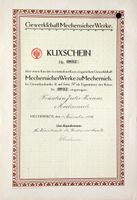 Gewerkschaft Mechernicher Werke, Mechernich - 1918