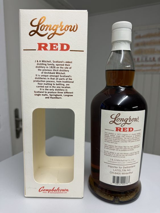 Longrow Red Limited Edition 11 years, 53.1%, Schottland (Neu und ...