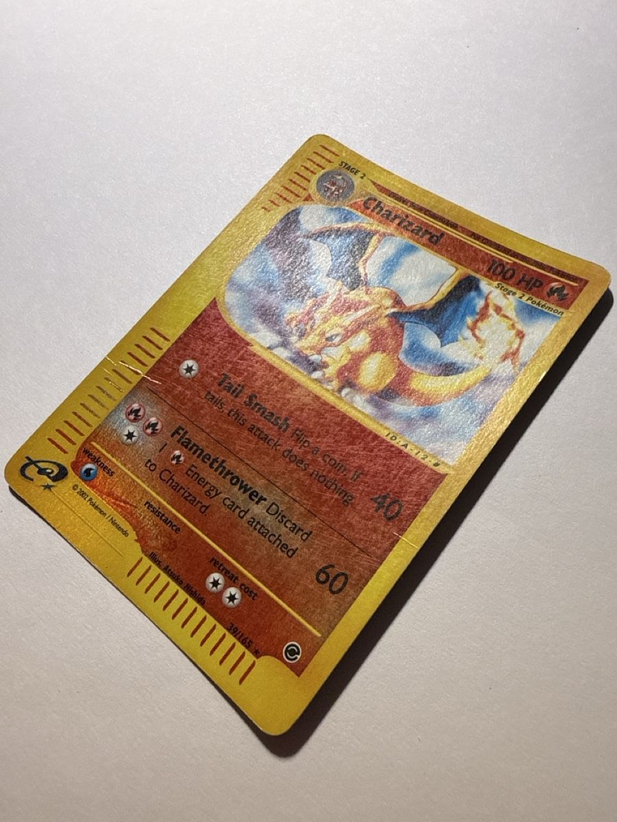 Pokémon Sammelbilder & Trading cards: CHARIZARD 39/165 2002 EXPEDITION BASE SET REVERSE HOLO – Gebraucht aus Lugano von ktm_7jr7 1