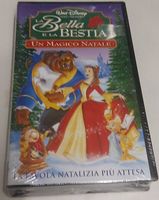 VHS Disney La bella e la Bestia un magico natale 