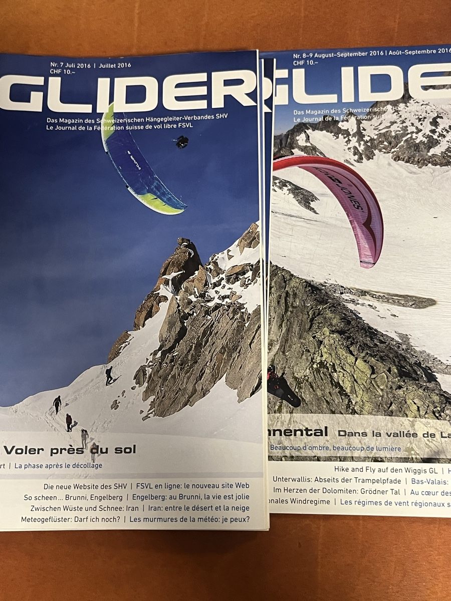 Riviste & Magazine: Swiss Glider Magazine 2016 – Usato da Veltheim AG venduto da Sarlara 4